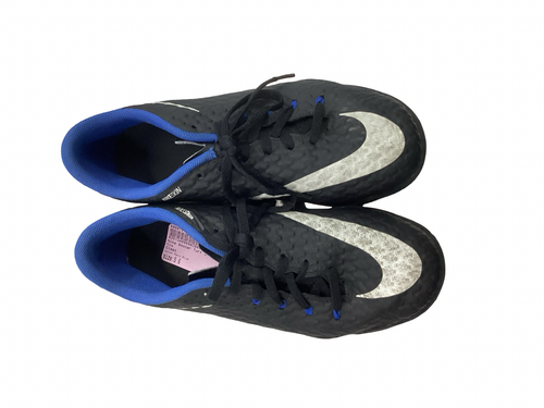 Vist Large View of Product Image Which is Used Nike Soccer Turf Shoes Navy Blue Senior 6