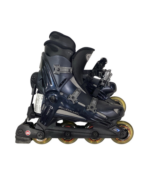 Vist Large View of Product Image Which is Used Rollerblade TRI FORCE Senior Rec Fitness Skates Navy Blue Senior 8