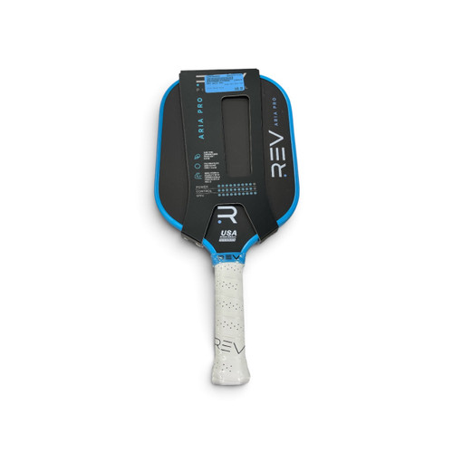 Vist Large View of Product Image Which is Used Rev Aria Pro pickleball paddle