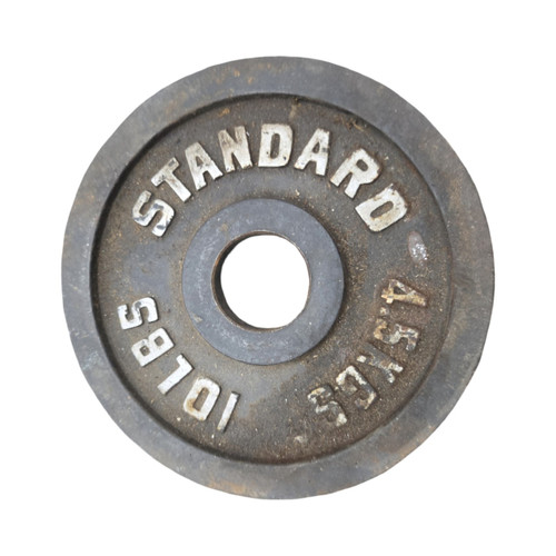 Vist Large View of Product Image Which is Used 10LB OLYMPIC PLATE Olympic Plate (Each) 10 lb