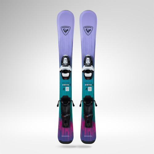 Vist Large View of Product Image Which is New ROSSIGNOL 27 SOUL KID + LOOK TEAM 4 GW 70cm