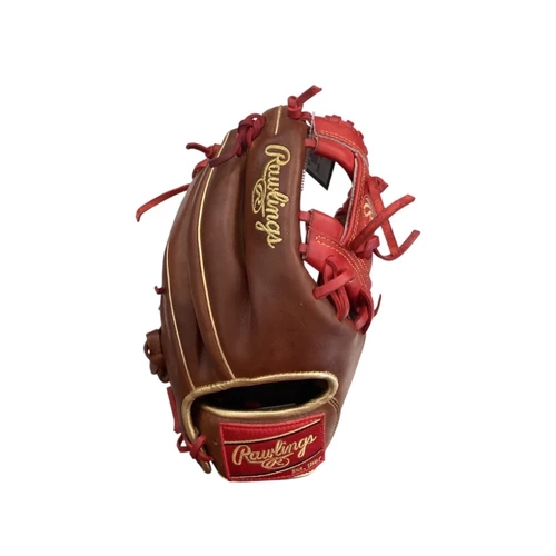 Vist Large View of Product Image Which is Used Rawlings PRO204-2TIG BB/SB Glove RH Throw Brown 11 1/2"