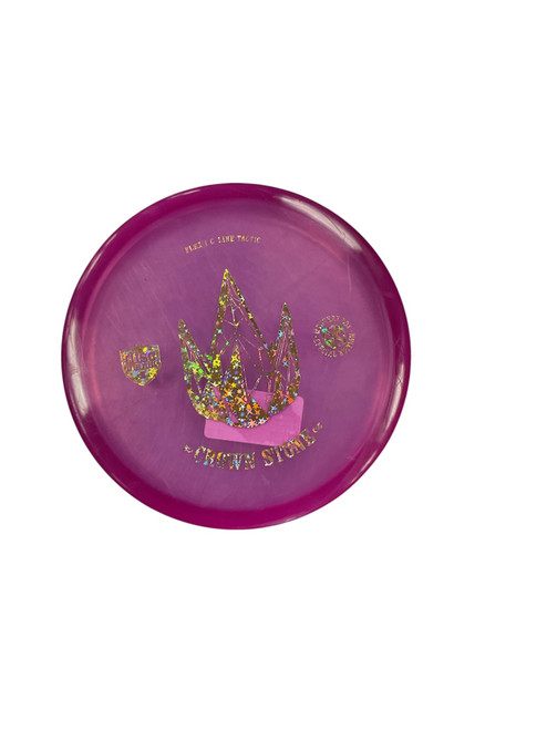 Vist Large View of Product Image Which is Used Discmania CROWN STONE Disc Golf Mid Range Pink
