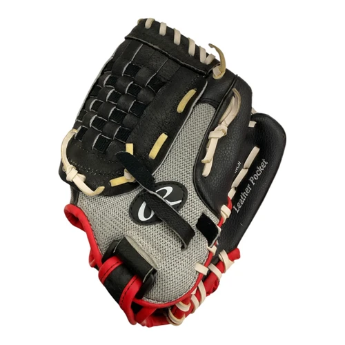 Vist Large View of Product Image Which is Used Rawlings PLAYMAKER SERIES BB/SB Glove T-ball Red 10 1/2"