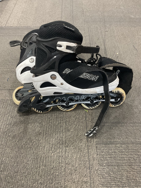 Vist Large View of Product Image Which is Used PAPAISON INLINE SKATES Senior Rec Fitness Skates Black Adjustable
