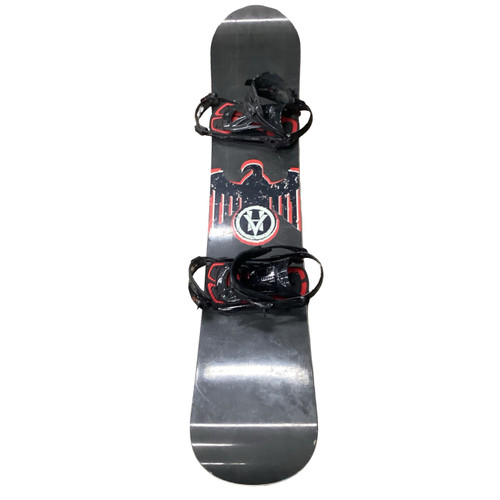 Vist Large View of Product Image Which is Used VH EAGLE SNOWBOARD Mens Board/Bindings Black 157 cm