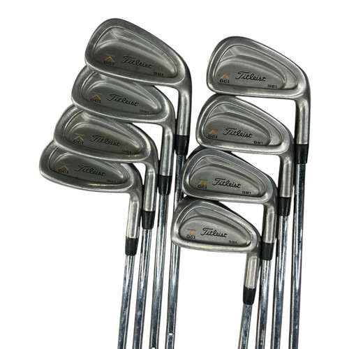 Vist Large View of Product Image Which is Used Titleist DC1 981 Mens Iron Set RH 3I-PW