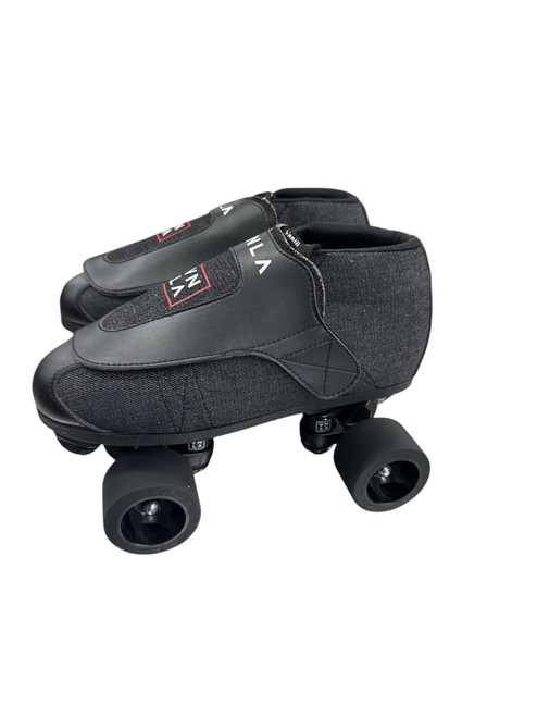 Vist Large View of Product Image Which is Used VNLA SKATES Senior Roller Quad Skates Black Senior 8