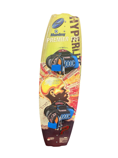 Vist Large View of Product Image Which is Used Hyperlite PREMIER 135 Wakeboard Yellow 135 cm