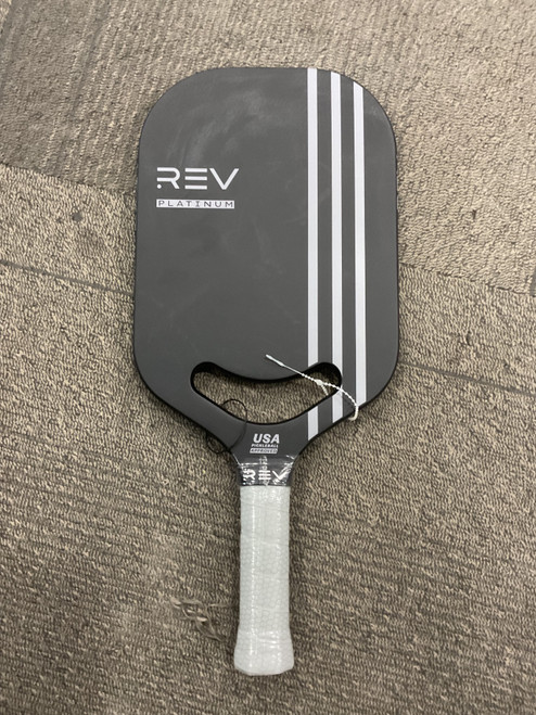 Vist Large View of Product Image Which is Used REV PLATINUM PADDLE Pickleball Racquet Black