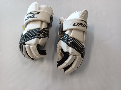 Vist Large View of Product Image Which is Used Brine Lacrosse Gloves Mens Black MD