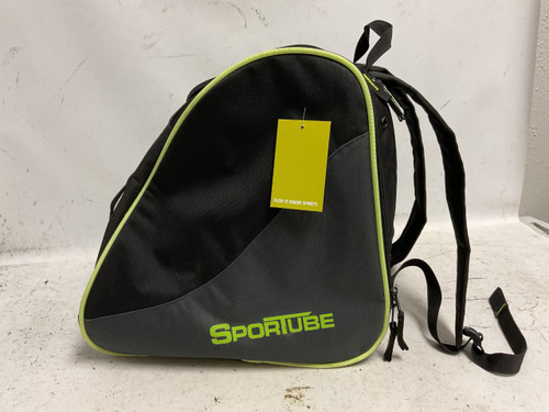 Vist Large View of Product Image Which is Used FONTANA SPORTUBE Ski Boot Bag Black And Neon Green