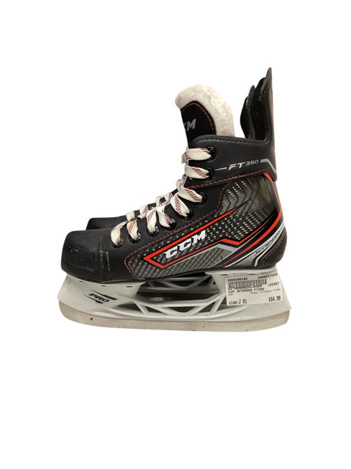 Vist Large View of Product Image Which is Used CCM JETSPEED FT350 Junior Hockey Skate Junior 01