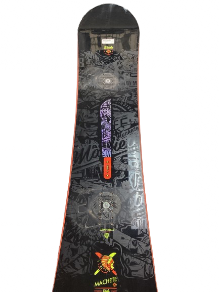 Vist Large View of Product Image Which is Used Ride MACHETE Mens Snowboard Only Black 157 cm