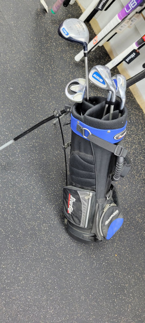 Vist Large View of Product Image Which is Used Tour Edge BAZOOKA JR MAX Jr Package Set RH Navy Blue 5 Piece