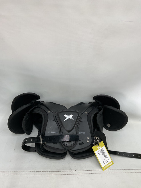 Vist Large View of Product Image Which is Used Xenith FLYTE FB Shoulder Pads Black XS