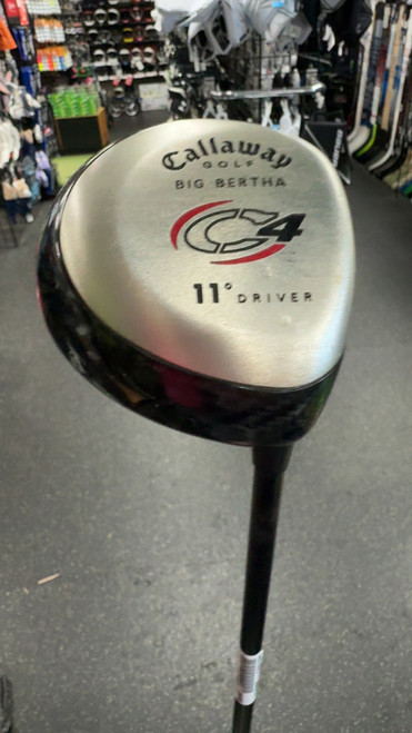 Vist Large View of Product Image Which is Used Callaway BIG BERTHA C4 Mens Driver RH 11.0 Degree
