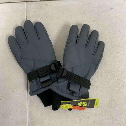 Vist Large View of Product Image Which is Used All In Motion Outerwear Boys Gloves Grey Junior