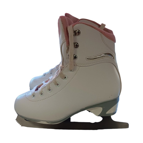 Vist Large View of Product Image Which is Used Jackson SOFT SKATE Girls Figure Skate White Junior 04