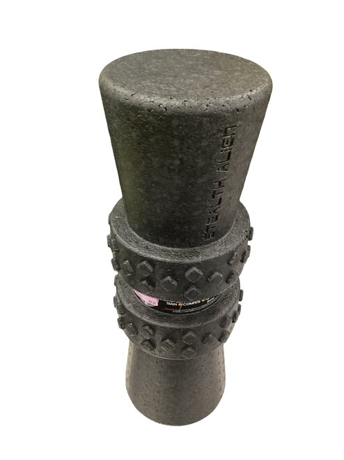 Vist Large View of Product Image Which is Used Exercise Foam Roller Black Fits all