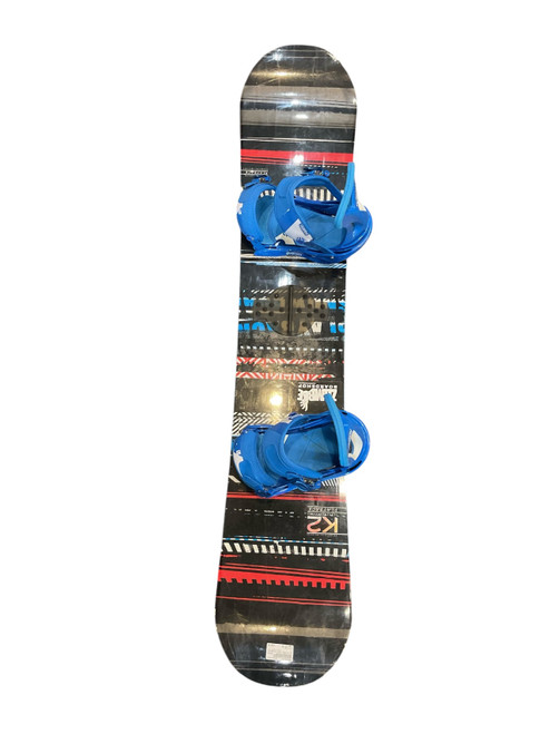 Vist Large View of Product Image Which is Used K2 PLAYBAK 153CM Mens Board/Bindings Black 153 cm