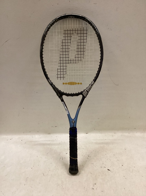 Vist Large View of Product Image Which is Used Prince FORCE 3 Adult Tennis Racquet Royal Blue 4 1/4"