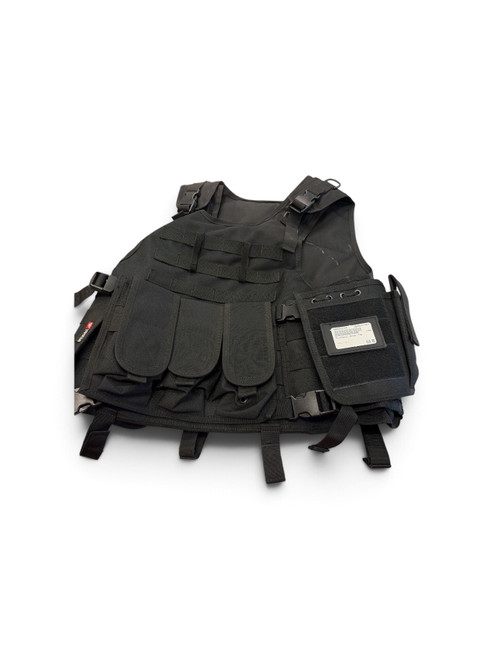 Vist Large View of Product Image Which is Used Paintball Armor Top Black