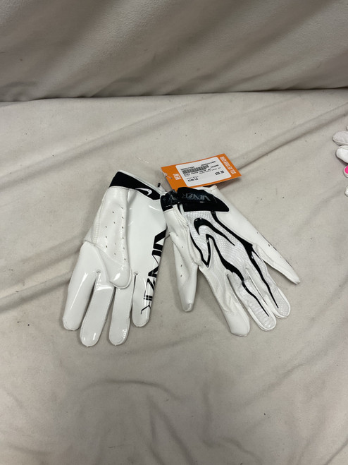 Vist Large View of Product Image Which is Used Nike YOUTH VAPOR JET FB Gloves White LG