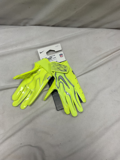 Vist Large View of Product Image Which is Used Nike VAPOR JET YTH FB Gloves Yellow XS