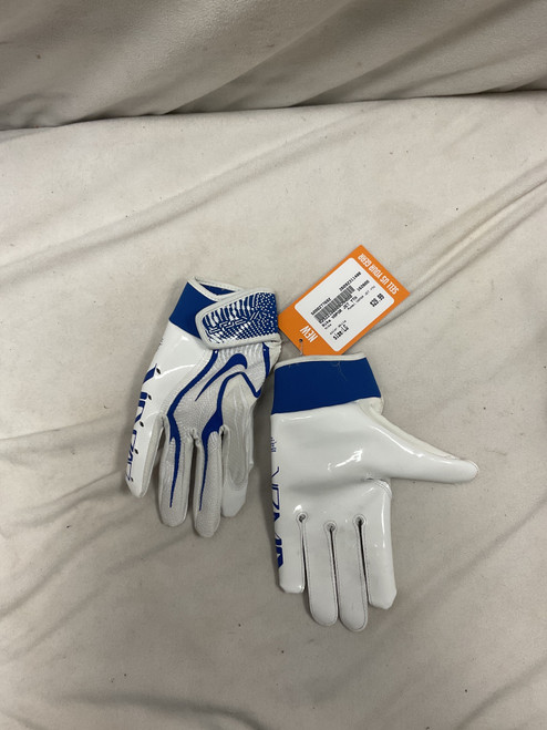 Vist Large View of Product Image Which is Used Nike VAPOR JET YTH FB Gloves White LG