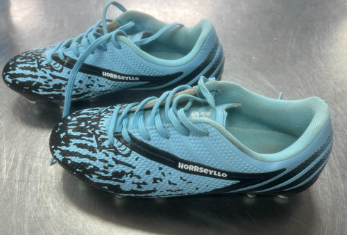 Vist Large View of Product Image Which is Used Soccer Cleats Royal Blue Senior 6