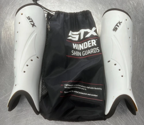 Vist Large View of Product Image Which is Used STX SHINGUARDS FH Shin Guards White 13"