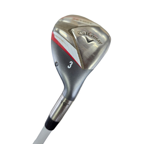 Vist Large View of Product Image Which is Used Callaway XHOT 3 HYBRID REG GRAPH Mens Hybrid Club RH 3 Hybrid