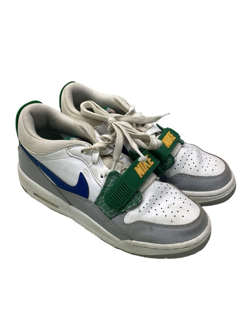 Vist Large View of Product Image Which is Used Nike Basketball Shoes M White And Green Senior 6.5