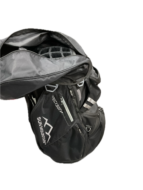 Vist Large View of Product Image Which is Used Sun Mountain 2025 C-130 CART BAG Mens Cart Bag Black