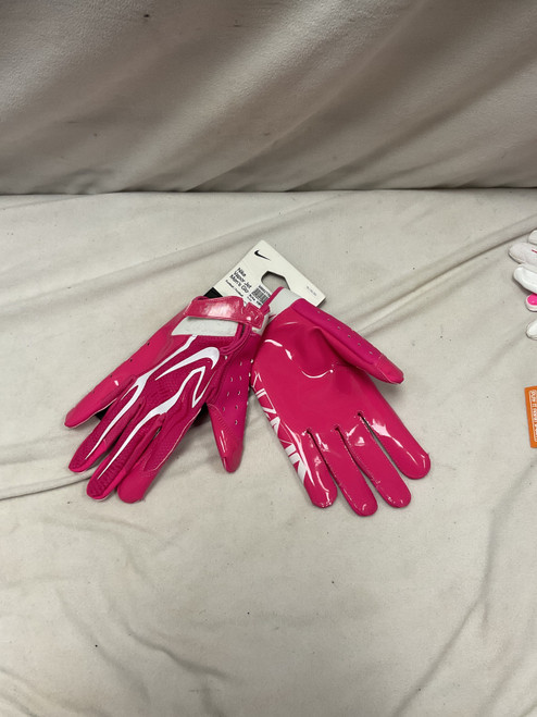 Vist Large View of Product Image Which is Used Nike VAPOR JET FB Gloves Neon Pink XL