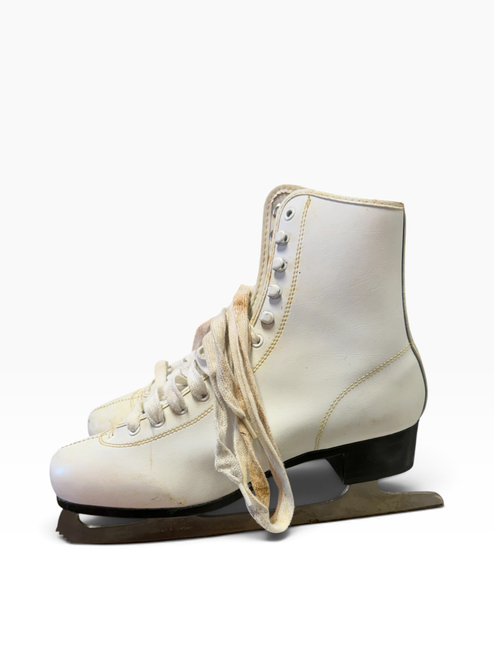 Vist Large View of Product Image Which is Used WHITE FIGURE IMPERIAL BLADE WomensFigure Skate White Senior 9