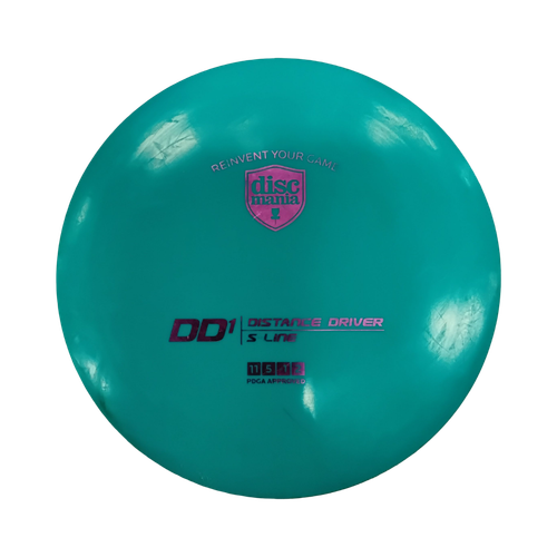 Vist Large View of Product Image Which is Used Discmania DD1 S-LINE Disc Golf Driver Teal 172g