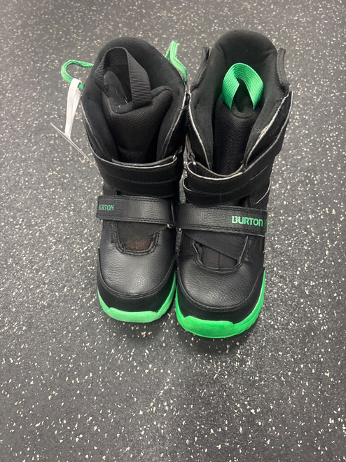 Vist Large View of Product Image Which is Used Burton PROGRESSION XS Boys Snowboard Boots Black Junior 03