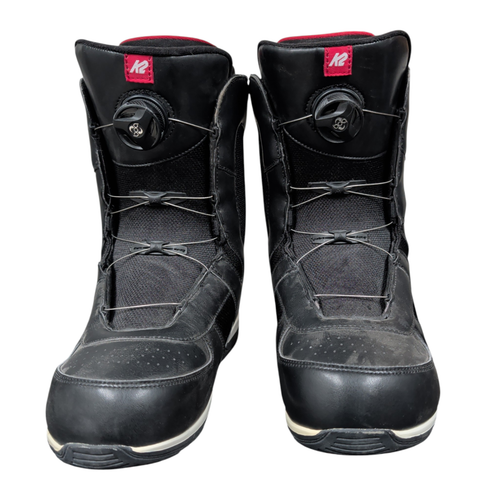 Vist Large View of Product Image Which is Used K2 SEEM Mens Snowboard Boots Black Senior 9
