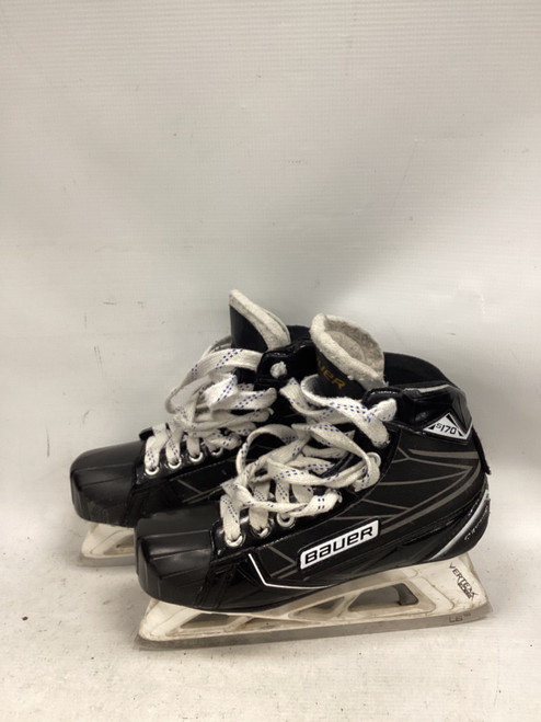 Vist Large View of Product Image Which is Used Bauer SUPREME S170 GOALIE SKATES Intermediate Goalie Skate Intermediate 4.5