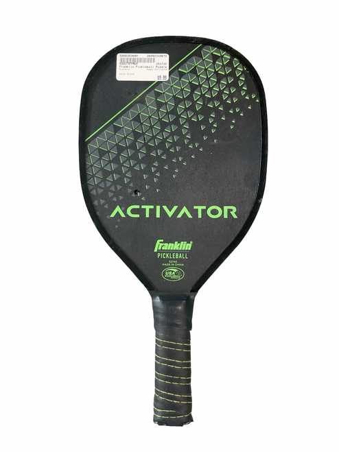 Vist Large View of Product Image Which is Used Franklin ACTIVATOR Pickleball Racquet Black
