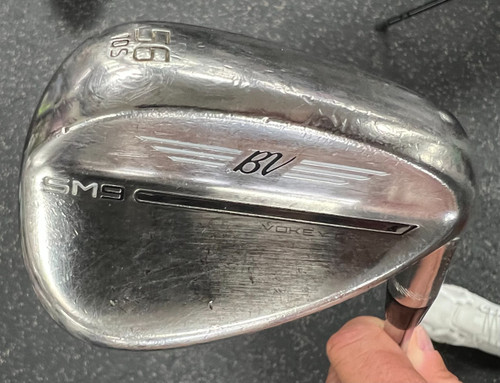 Vist Large View of Product Image Which is Used Titleist SM9 Golf Wedge Mens RH 56 Degree