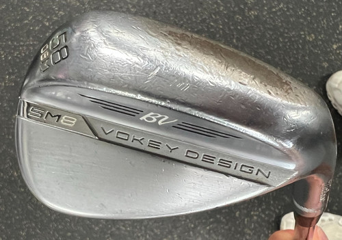 Vist Large View of Product Image Which is Used Titleist SM8 Golf Wedge Mens RH 58 Degree