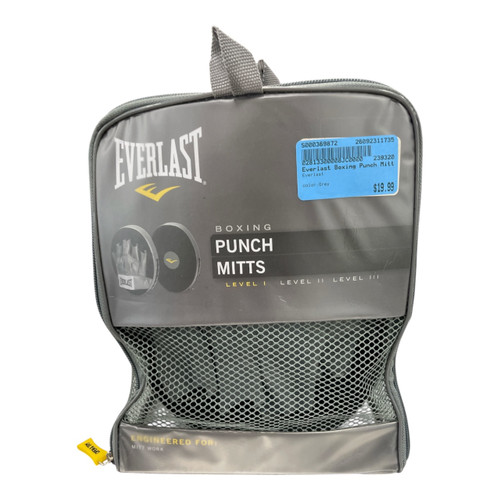 Vist Large View of Product Image Which is Used Everlast Boxing Pads Grey