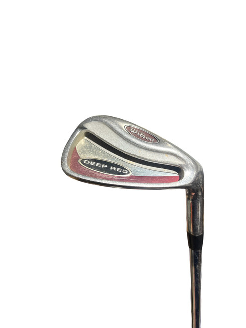 Vist Large View of Product Image Which is Used Wilson DEEP RED Golf Wedge Mens RH Lob Wedge