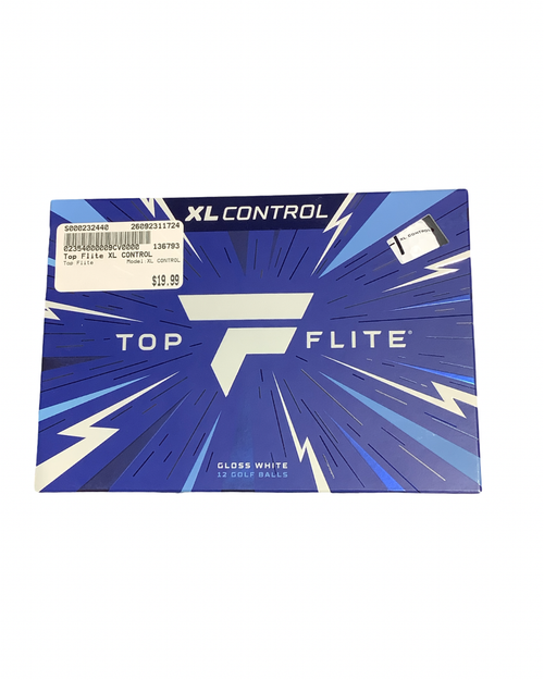 Vist Large View of Product Image Which is Used Top Flite XL CONTROL 12 Pack - Golf Balls