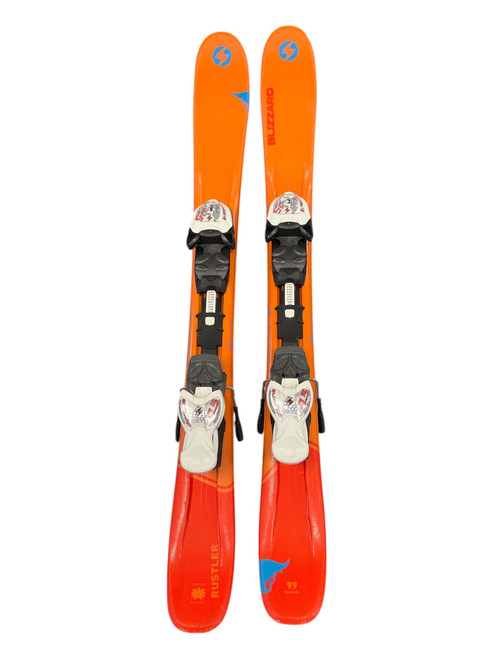 Vist Large View of Product Image Which is Used Blizzard RUSTLER Boys DH Ski/Binding None 99 cm