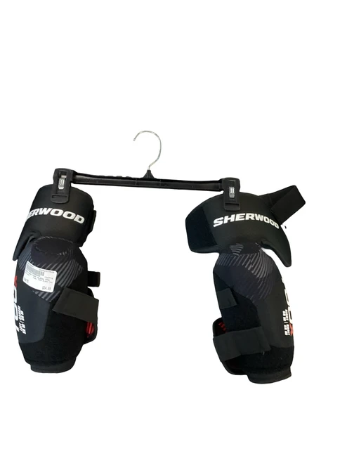 Vist Large View of Product Image Which is Used Sher-wood T60X ELBOW PAD Senior Elbow Pads MD