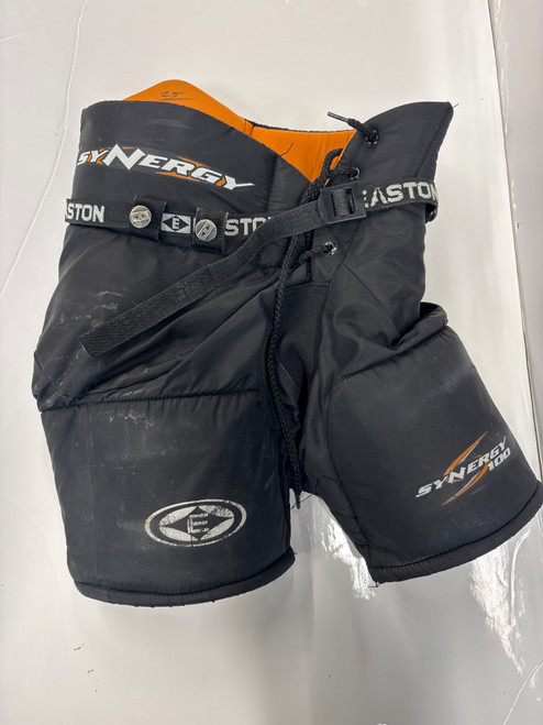 Vist Large View of Product Image Which is Used Easton SYNERGY 100 PANTS Youth Pant Black MD